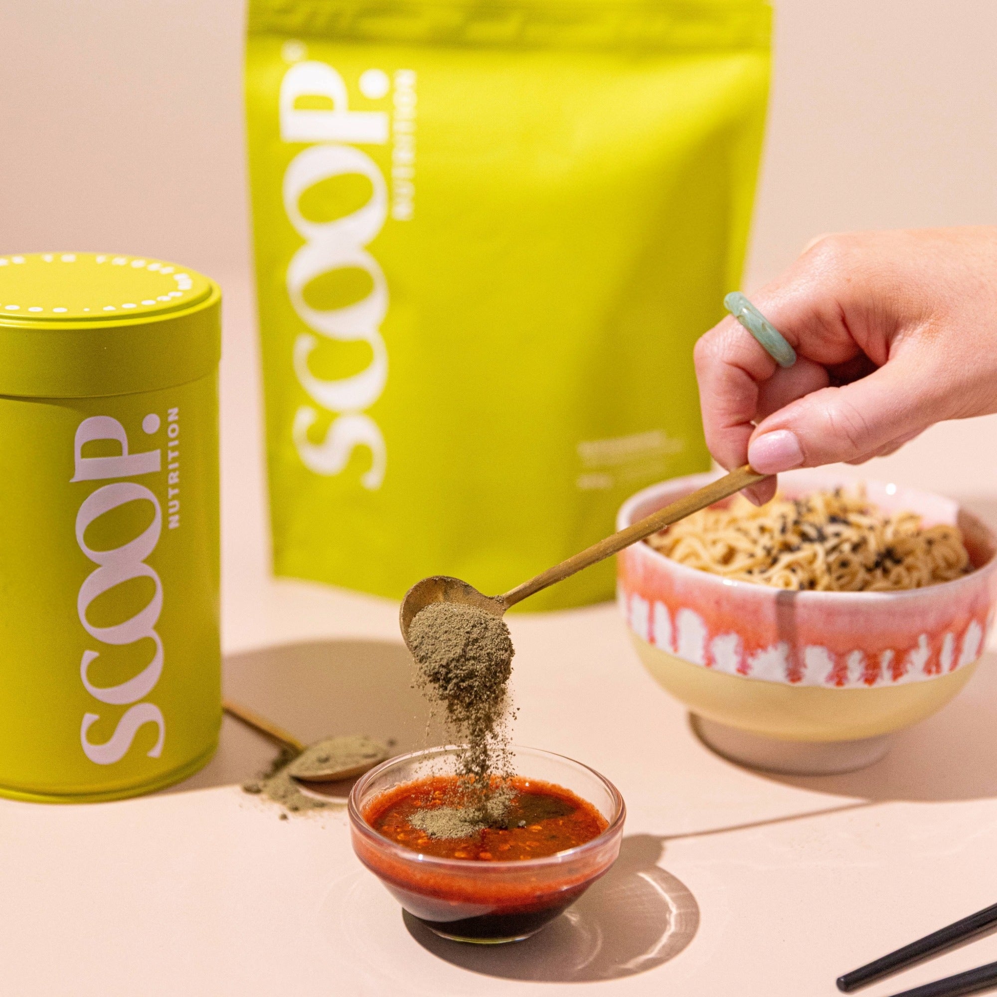 SCOOP Nutrition Supergreens +Botanicals & Enzymes Starter Kit