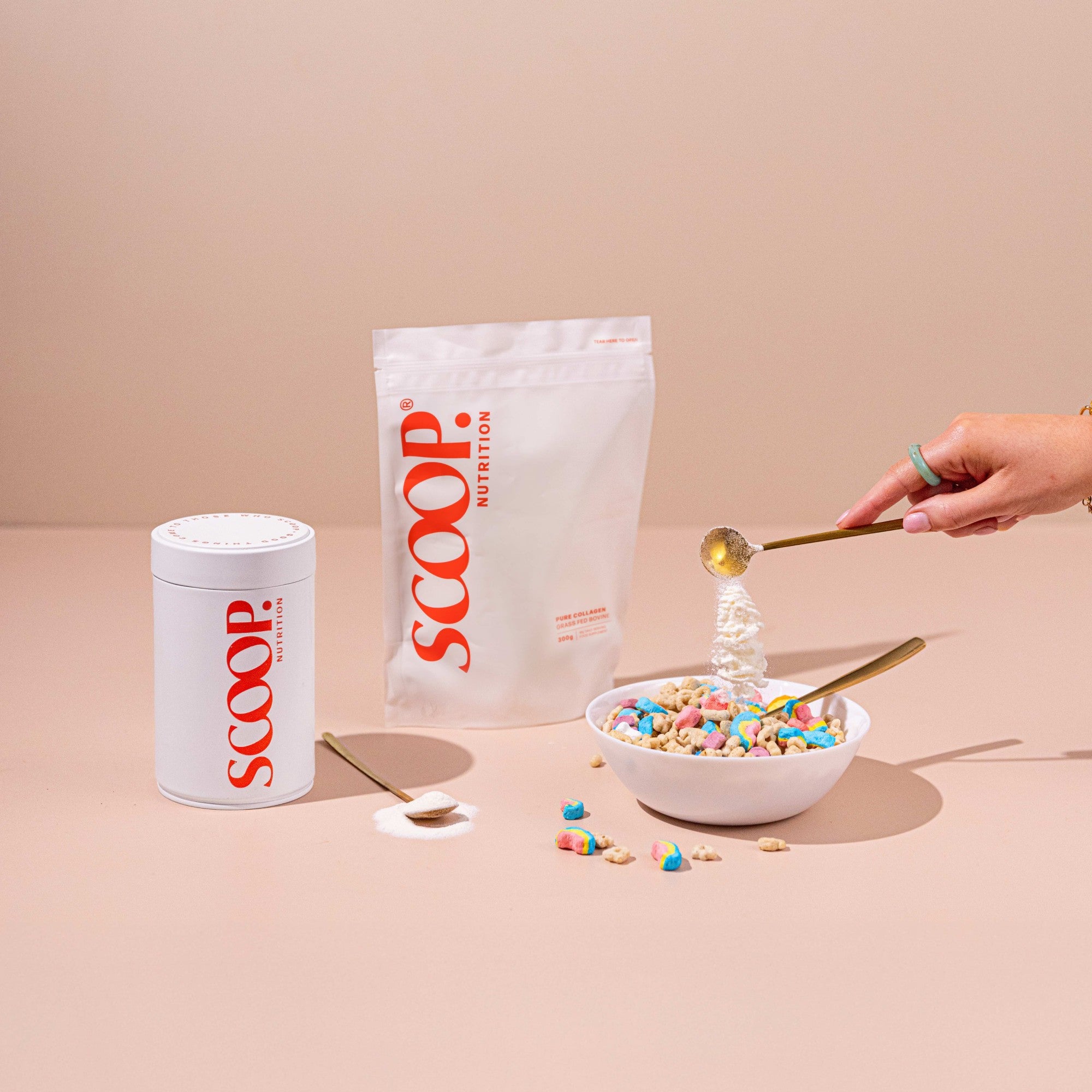 SCOOP Nutrition Grass Fed Bovine Collagen Starter Kit